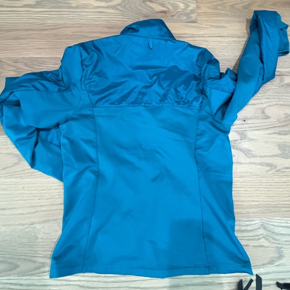 NWOT Brooks zip up active blue light jacket size small - Picture 3 of 9